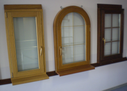 078 - Деревянные окна со стеклопакетами.